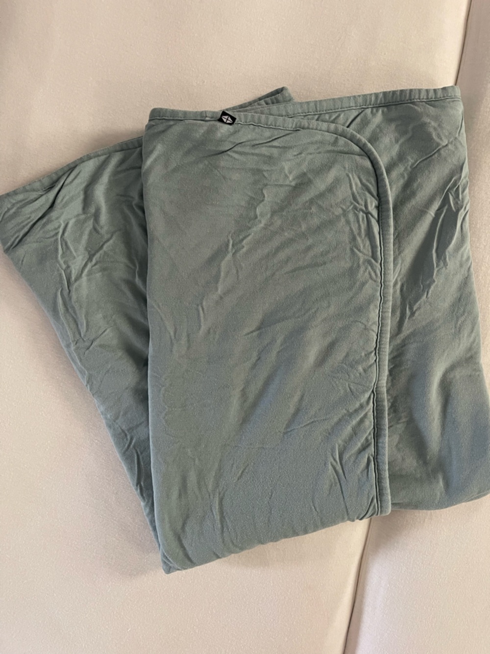 Kyte BABY Soft Seafoam Blue Baby Blanket 1.0. Tog